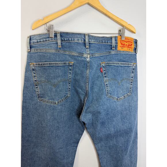 Levis 505 Mens Jeans Regular Fit Straight Leg 38X30 New - Picture 4 of 9